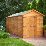 Power Overlap Apex Shed 20x6 ft