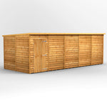 Power Overlap Pent Shed 20x8 ft