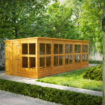 Power Pent Security Garden Shed 20x8 ft
