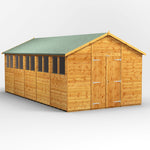 Power Apex Shed 20x10 ft