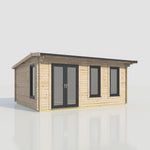 Power 20x16 ft Apex Log Cabin 44mm