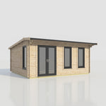 Power 20x18 ft Apex Log Cabin 44mm