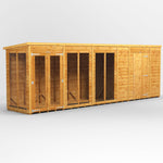 Power Pent Summerhouse Combi