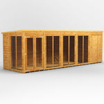 Power Pent Summerhouse Combi