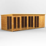 Power Pent Summerhouse Combi