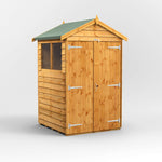 Power Overlap Apex Shed 4x4 ft