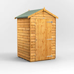 Power Overlap Apex Shed 4x4 ft