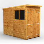 Power Pent Garden Shed 4x8 ft