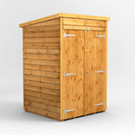 Power Overlap Pent Shed 4x4 ft