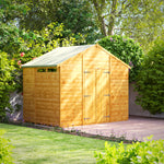 Power Apex Security Garden Shed 16x10 ft