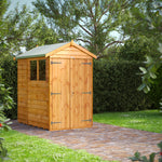 Power Overlap Apex Shed 6x4 ft