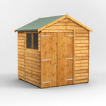 Power Overlap Apex Shed 6x6 ft