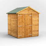 Power Overlap Apex Shed 6x6 ft