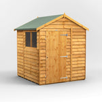 Power Overlap Apex Shed 6x6 ft