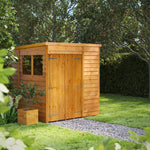 Power Overlap Pent Shed 6x6 ft