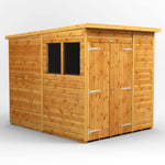 Power Pent Garden Shed 6x8 ft