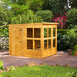 Power Pent Security Garden Shed 6x8 ft