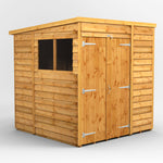 Power Overlap Pent Shed 6x6 ft