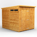 Power Pent Security Garden Shed 6x8 ft