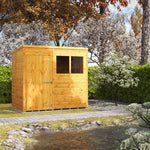Power Pent Garden Shed 7x5 ft