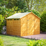 Power Apex Security Garden Shed 8x10 ft