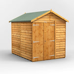 Power Overlap Apex Shed 8x6 ft