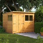Power Pent Garden Shed 8x8 ft