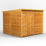 Power Pent Garden Shed 8x8 ft