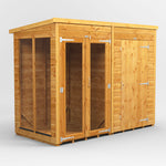 Power Pent Summerhouse Combi
