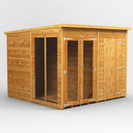 Power Pent Summerhouse Combi