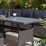 Rowlinson Devesa Corner Dining Set – Grey