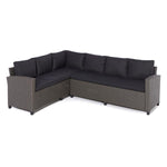 Rowlinson Devesa Corner Dining Set – Grey