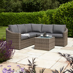 Rowlinson Bunbury Corner Set – Natural Weave