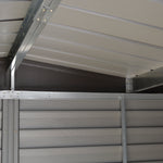 Rowlinson 6x5 Woodvale Metal Apex Shed With Floor & Assembly