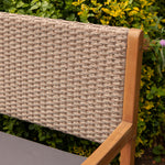 Rowlinson Alderley Rattan Storage Bench – Natural