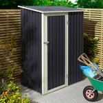 Rowlinson 5×3 Trentvale Metal Pent Shed – Dark Grey