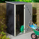 Rowlinson 5×3 Trentvale Metal Pent Shed – Dark Grey
