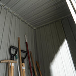 Rowlinson 5×3 Trentvale Metal Pent Shed – Dark Grey
