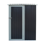 Rowlinson 5×3 Trentvale Metal Pent Shed – Dark Grey
