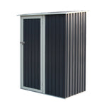 Rowlinson 5×3 Trentvale Metal Pent Shed – Dark Grey
