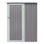 Rowlinson 5×3 Trentvale Metal Pent Shed – Light Grey