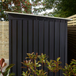 Rowlinson 8×4 Trentvale Metal Pent Shed – Dark Grey