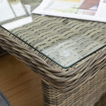 Rowlinson Thornbury Corner Dining Set – Natural Weave