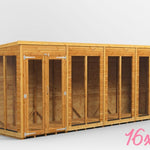 Power Pent Summerhouse 4x4-20x6