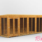 Power Pent Summerhouse 4x4-20x6
