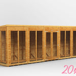 Power Pent Summerhouse 4x4-20x6
