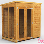 Power Pent Summerhouse 4x4-20x6