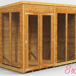 Power Pent Summerhouse 4x4-20x6