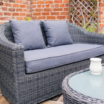 Rowlinsons Bunbury Sofa Set Grey Weave