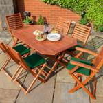 Rowlinsons Plumley Set Green Cushions